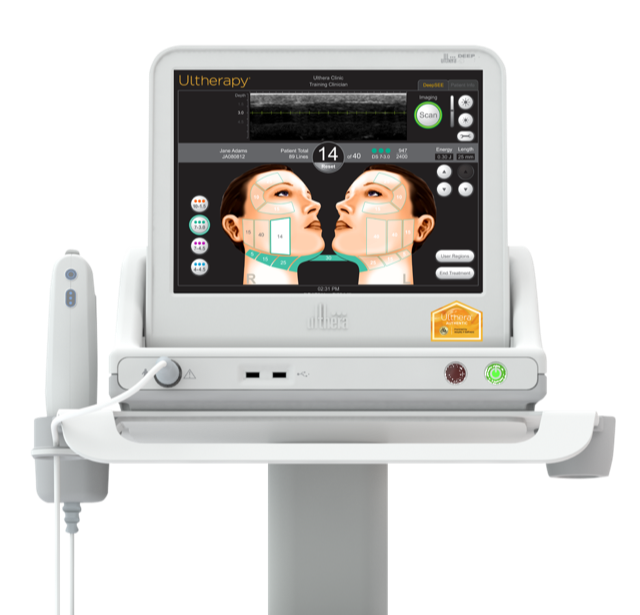 Ultherapy 設備認證標籤